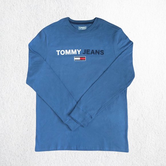 Tommy Hilfiger 78J4107 420 Long Sleeve Tee T shirt NWT - Picture 4 of 9